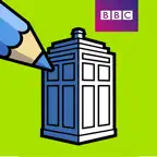 BBC Colouring: Doctor Who iOS Icon