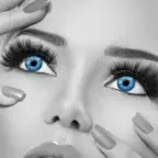 Hair Color & Eye Color Changer iOS Icon