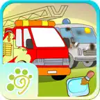 Little car city - vehicle game iOS Icon