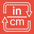 Inches to / from cm converter iOS Icon