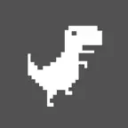 Jump Steve Jump - 8-bit Dinosaur Journey Widget Game Icon
