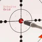 Schulte Grid -attention and fast reading skill trainning iOS Icon