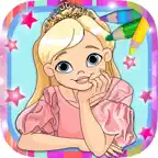 Magic Princess - Coloring Book iOS Icon