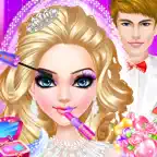Wedding Makeup &Dress up Salon iOS Icon