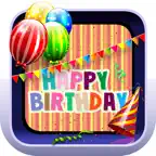 Happy Birthday Card Creator – Best Greeting e.Cards and Invitation.s Maker for your Bday Party iOS Icon