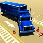 Truck Parking Simulator Crazy Trucker Driving Test iOS Icon
