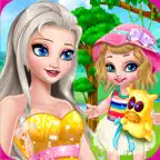 Baby Bath Care Angela Nurse - Dress up iOS Icon