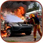 Fire Truck Emergency Rescue Ambulance Services 3D iOS Icon