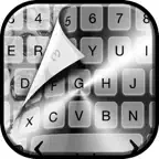 Silver Keyboard Themes Free – Luxury Keyboards with Fancy New Emoji.s, Fonts and Backgrounds iOS Icon