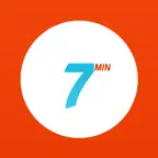 seven minutes exercises & workout -- get fit quick with high intensity interval training iOS Icon