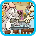 Mouse Vs Cat Run Adventure Maze Games iOS Icon