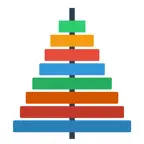 Tower of Hanoi - Simple Puzzle iOS Icon