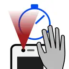 Hands-free Stopwatch: use hand gestures to control timer for swimming and kitchen iOS Icon