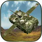 Russian Tank Flying Battle Sim iOS Icon