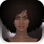 Black Hair for Women Icon
