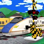 Railroad Crossing Train 3D iOS Icon