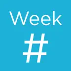 Week# Frost° iOS Icon