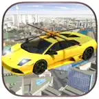 Flying Car Driving Simulator Free Extreme Car Helicopter Flight iOS Icon