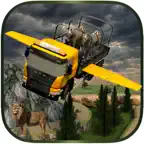 Animal Transporter Flying Truck Simulation Zoo Keeping Services iOS Icon