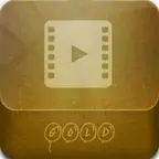 Video Compressor Gold iOS Icon