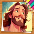 Bible Coloring Pages Games iOS Icon