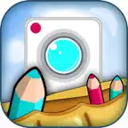Draw on Pics Free Photo Studio – Best Photos Editor for your Picture.s iOS Icon