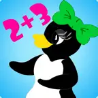 Icy Math Free Addition and Subtraction game for kids and adults good brain training and fun mental maths tricks iOS Icon