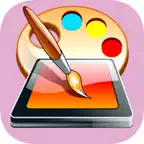 رسم على الصور - الكتابة والرسم على صور و تلوين iOS Icon