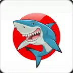 サメ釣りゲーム : 子供のための現実的な釣りアプリ iOS Icon