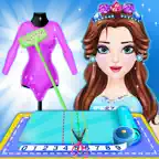 Gymnastics Girl-Little Tailor iOS Icon