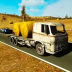 Desert Cargo Trailer Transporter Truck iOS Icon