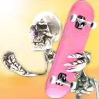 Skeleton Skate - Free Skateboard Game Icon
