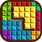 Wood Block Puzzle Game – Fantastic Matching Game For Brain and Cool Problem Solving Free App iOS Icon