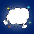 Speech bubbles-Custom stickers iOS Icon