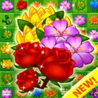 Blossom Garden - Free Flower Blast Match 3 Puzzle Icon