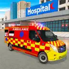 Ambulance Rescue Driving 3D iOS Icon