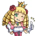 ケリ姫ステッカー iOS Icon