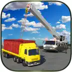 Construction Cran Simulator Truck Driver iOS Icon