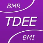 TDEE Calculator + BMR + BMI iOS Icon
