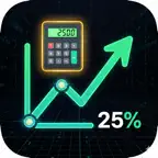 Investment Calculator FIN PRO iOS Icon