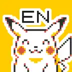 Pokémon Pixel Art, Part 1: English Sticker Pack iOS Icon