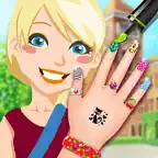 High School Nail Art Nail Salon - Girls Game! iOS Icon