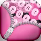 Girly Keyboards with Pink Background Theme & Emoji iOS Icon