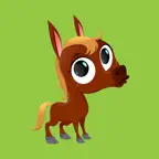Sweet Animal Cartoon Stickers Icon