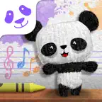 Square Panda Letter Lullaby Icon