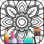 Mandala Coloring Book iOS Icon