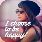 Picture Quotes - Life Quotes Photo Editor iOS Icon