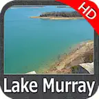 Lake Murray SC Fishing Maps HD iOS Icon