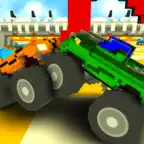 Blocky Monster Truck Smash iOS Icon