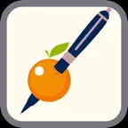 Orange Pen iOS Icon